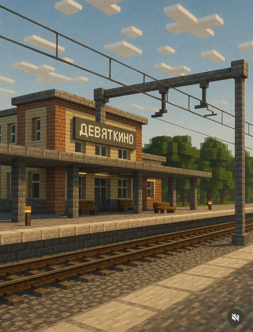 Мурино в стиле Minecraft: нейросеть представила пиксельную версию города.