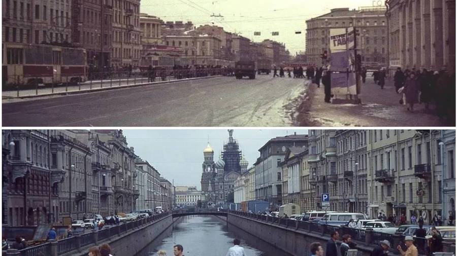 Так выглядел Петербург в 90-е.