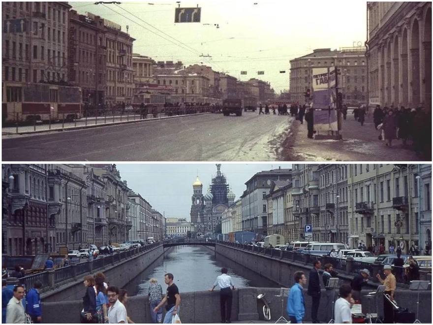 Так выглядел Петербург в 90-е.