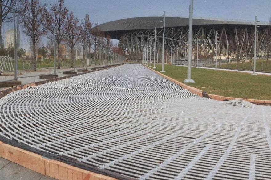 Каток впервые зальют возле «СКА Арены». Его откроют уже 7 декабря.