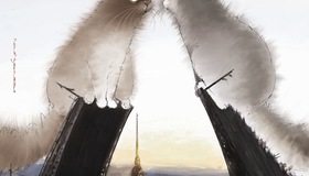 Выставка «Коты и ангелы Санкт-Петербурга»