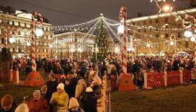 В Петербурге откроется Рождественская ярмарка на трёх площадях