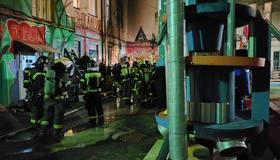 Неизвестные подожгли подвал известного петербургского художника Нельсона 