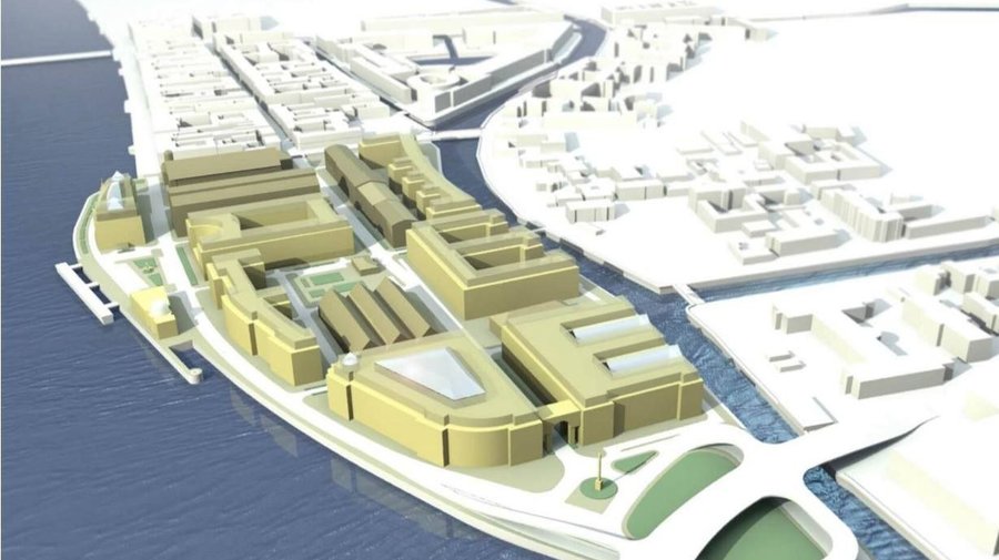В Петербурге к 2030 году построят концертный комплекс стоимостью около $1 млрд — прямо рядом с Адмиралтейскими верфями.