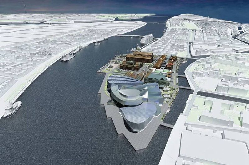 В Петербурге к 2030 году построят концертный комплекс стоимостью около $1 млрд — прямо рядом с Адмиралтейскими верфями.
