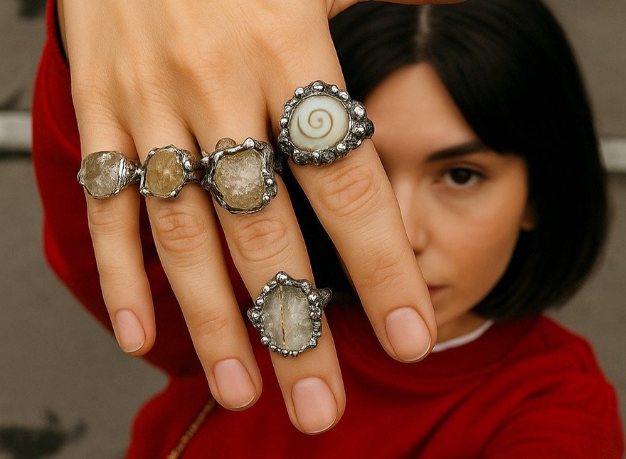 Мастер-класс "Кольцо или кулон в технике soft soldering"