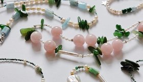 Мастер-класс "Чокер или браслет из натуральных камней и жемчуга"