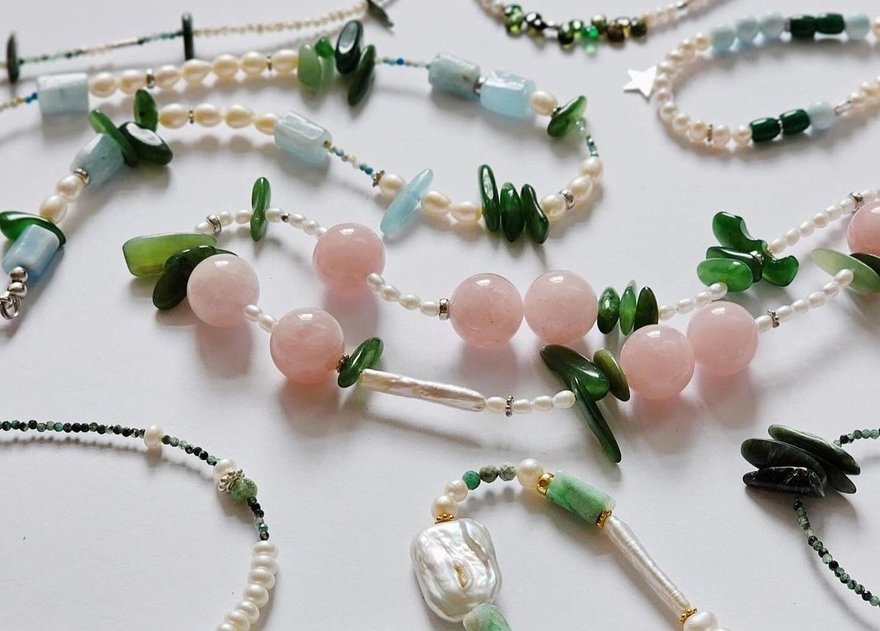 Мастер-класс "Чокер или браслет из натуральных камней и жемчуга"