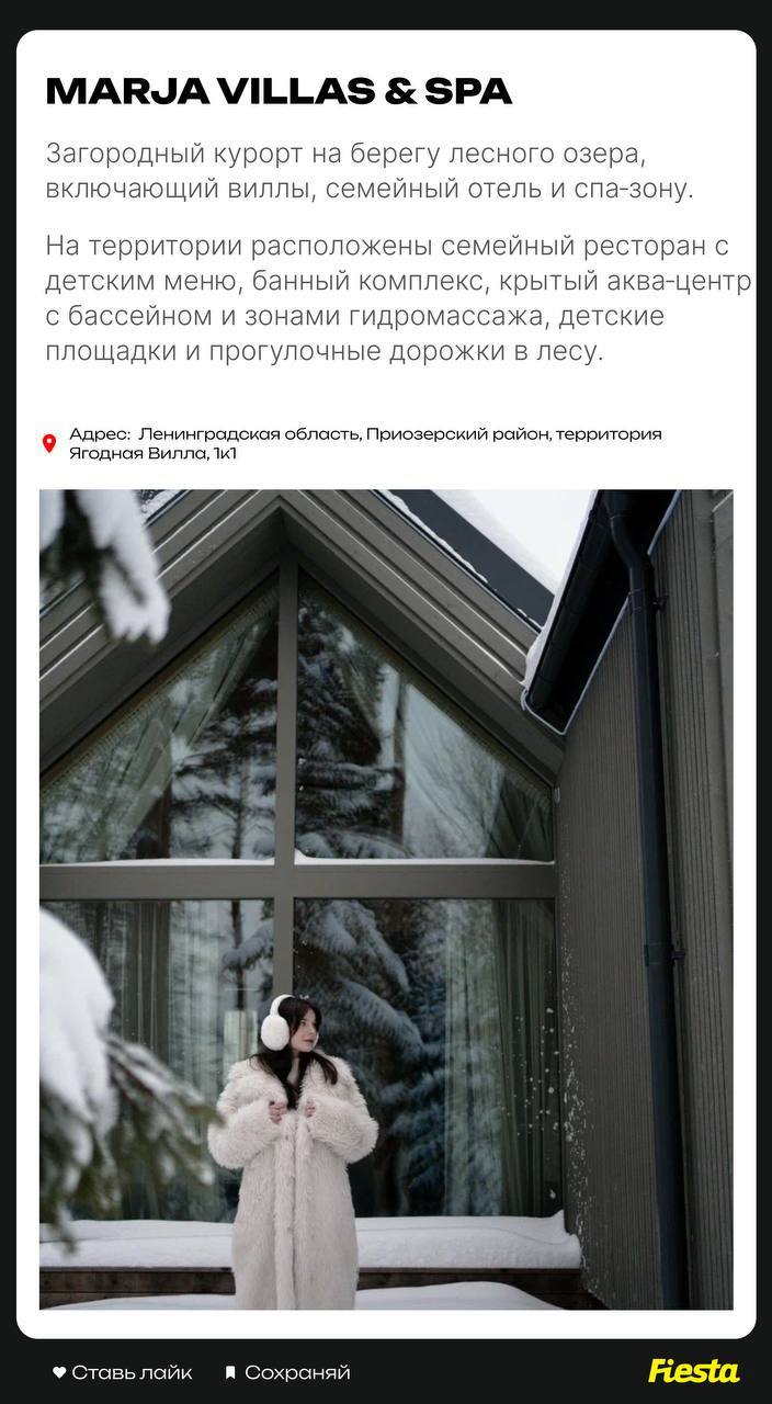 Где провести зимние каникулы в Ленобласти: составили фото гайд из 9 мест