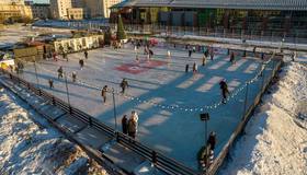 Каток возле Музея железных дорог откроется 12 декабря. 