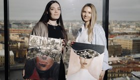 Арт-вечеринка  Artvibes. Рисуем акрилом на холсте с видом на Аврору