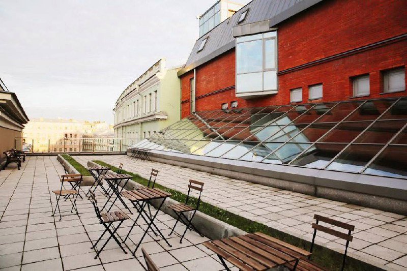 Крыша Новой сцены Александринского театра снова откроется этим летом