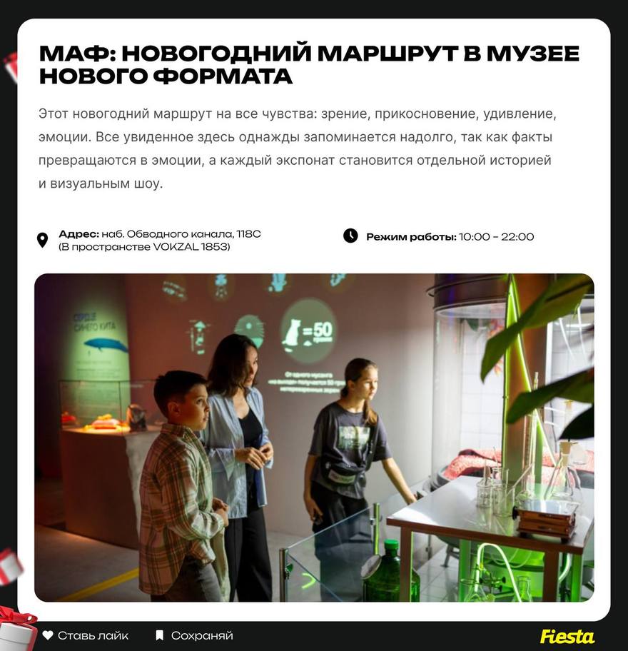 Топ-9 зимних семейный развлечений в Петербурге