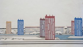 Выставка «Жилой среде — комфорт и уют». К 100-летию со дня рождения архитектора Е. М. Полторацкого