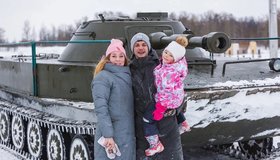 Открытие семейного танкового парка «Стальной десант» 
