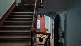 Печь царских времен отреставрировали в парадной доходного дома А. А. Смирнова. волонтеры «Гэнг»