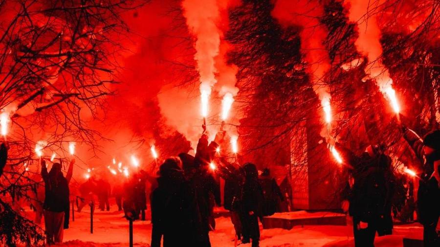 В годовщину прорыва блокады Ленинграда фанаты «Зенита» почтили память погибших