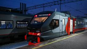 Новый электропоезд запустили между Петербургом и Сестрорецком.