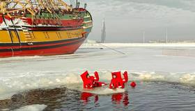 Айс-флоатинг появился в Петербурге.