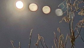 Ночью над Петербургом взошли «четыре Луны»