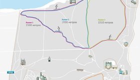 В парке «Александрия» открылись бесплатные лыжные трассы