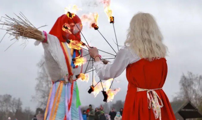 Масленица в деревне «Шуваловка» 