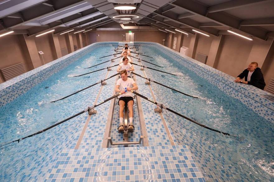 В отреставрированном здании Пробирной палаты на Казанской улице открылся современный спортивный комплекс с бассейном.