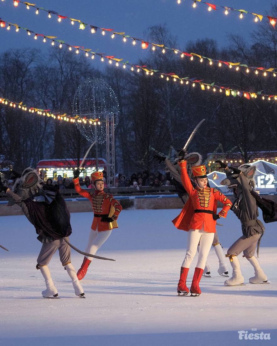 На катке на Елагином острове бесплатно покажут балет «Щелкунчик»