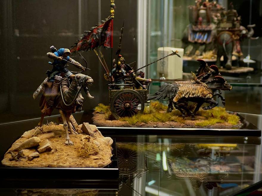 В Петербурге открылась выставка военно-исторической миниатюры ко Дню защитника Отечества