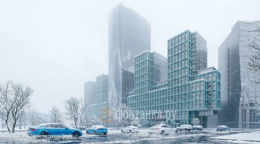 На площади Конституции вырастет новая деловая «скоба» вокруг Leader Tower