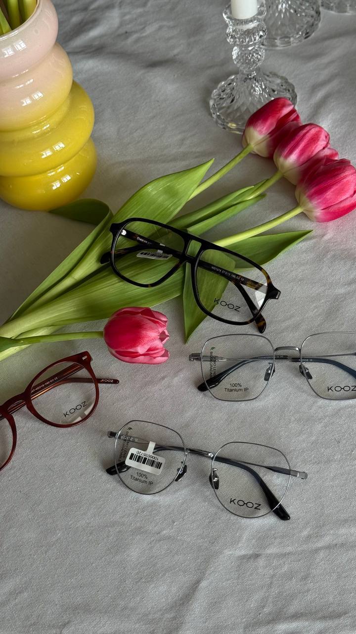 Скидка 50% на все оправы в салоне оптики Kooz 