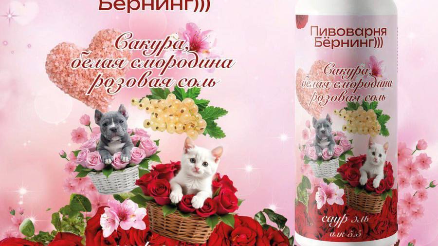 Петербургские пивовары выпустили пиво со вкусом сакуры  