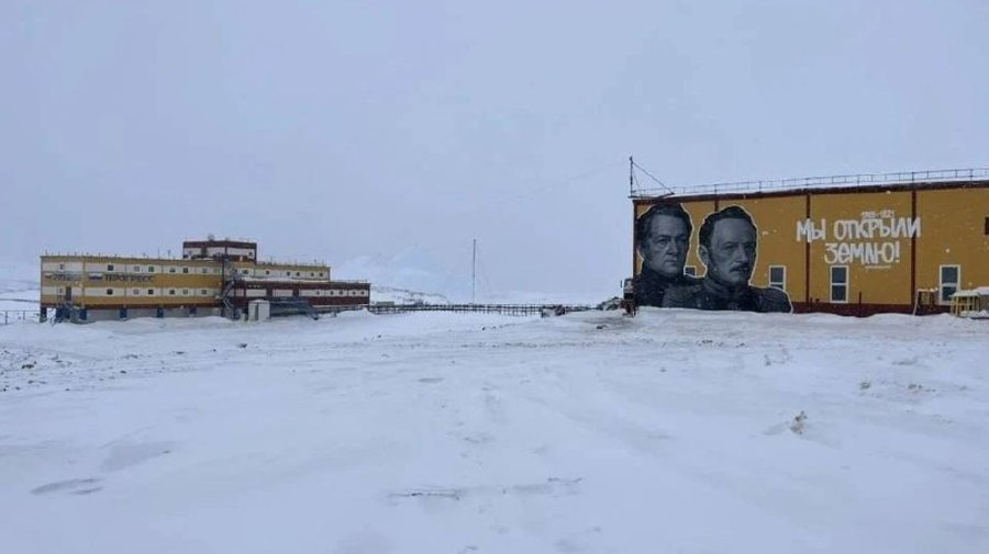 В Антарктиде появилось первое граффити