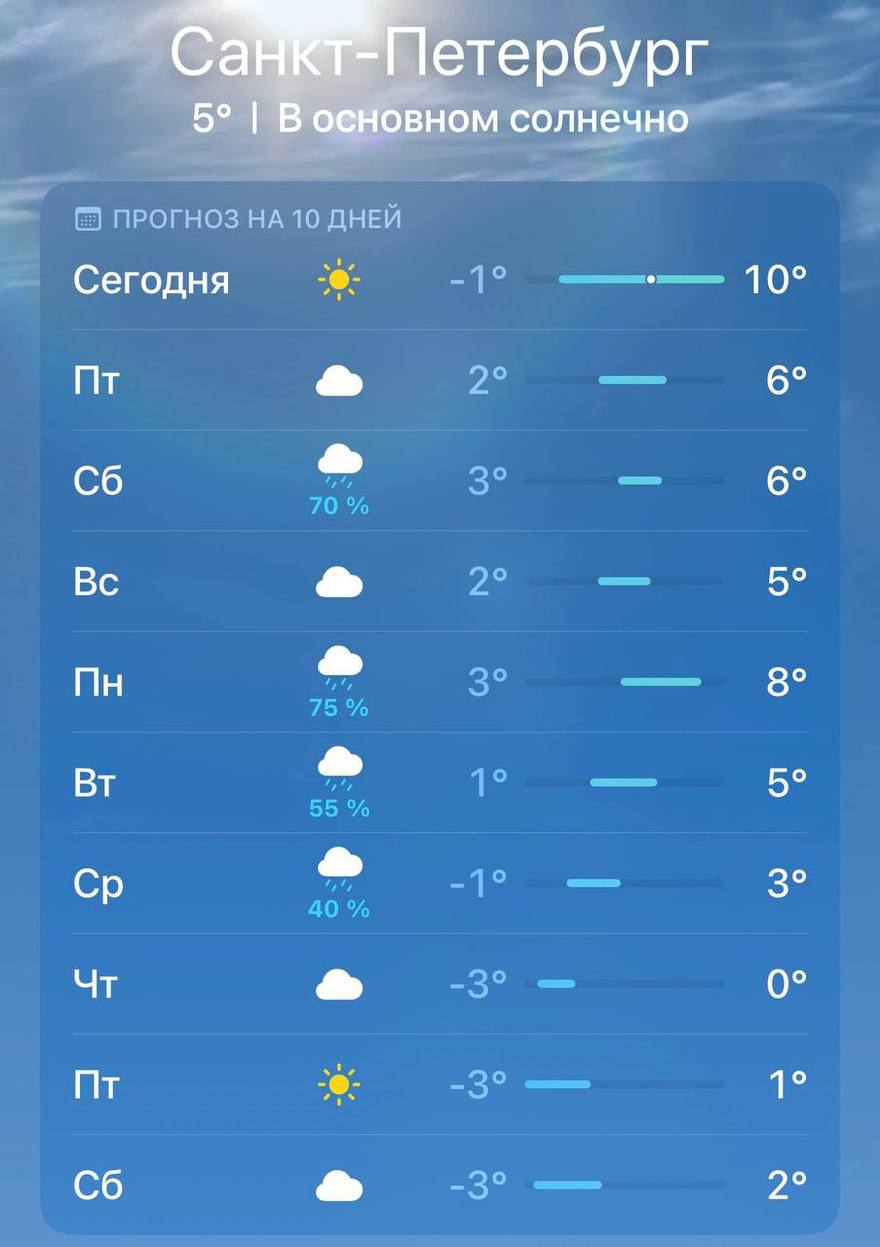 Снег может вернуться в Петербург уже на следующей неделе.