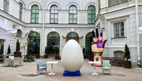 Петербуржцев зовут расписать гигантское яйцо