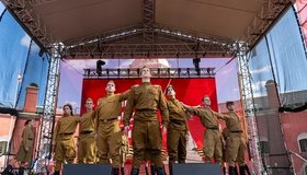 День Победы в Петропавловской крепости 