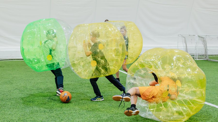 Клуб футбола в шарах Bumperball SPB