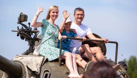 Праздник детства в историческом парке «Стальной десант»
