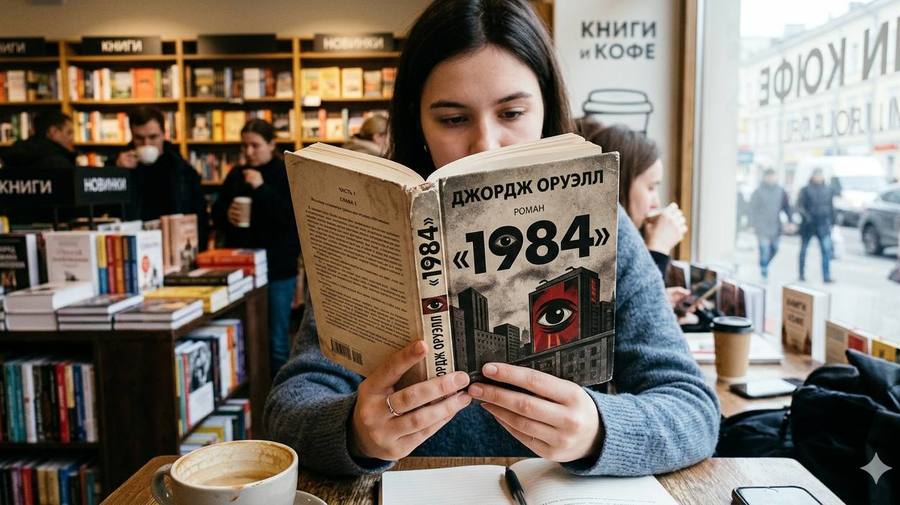 Оруэлл снова в топе: продажи «1984» в России выросли почти вдвое