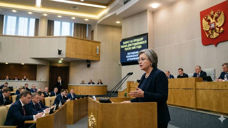 В Госдуме рассматривают проект о пожизненном запрете на продажу табака и вейпов всем, кто родился после 2008 года. 