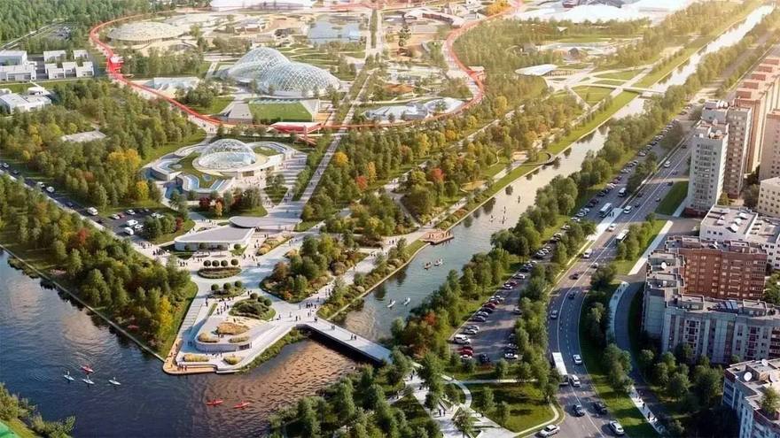Проект нового зоопарка за 100 млрд рублей в Юнтолово появился в сети