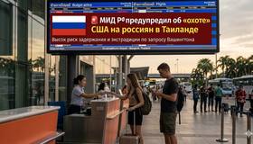 МИД РФ предупредил об «охоте» США на россиян в Таиланде