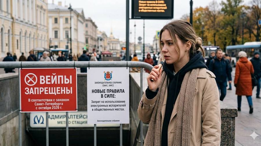 В Петербурге могут полностью запретить вейпы уже этой осенью