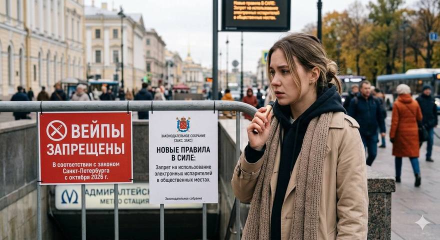 В Петербурге могут полностью запретить вейпы уже этой осенью
