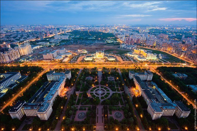 Прогулка по Ленинским горам