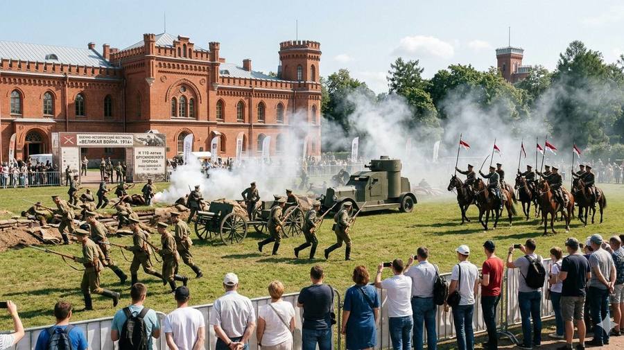 Живая история в Царском Селе: военно-исторический фестиваль «Великая война. 1914»