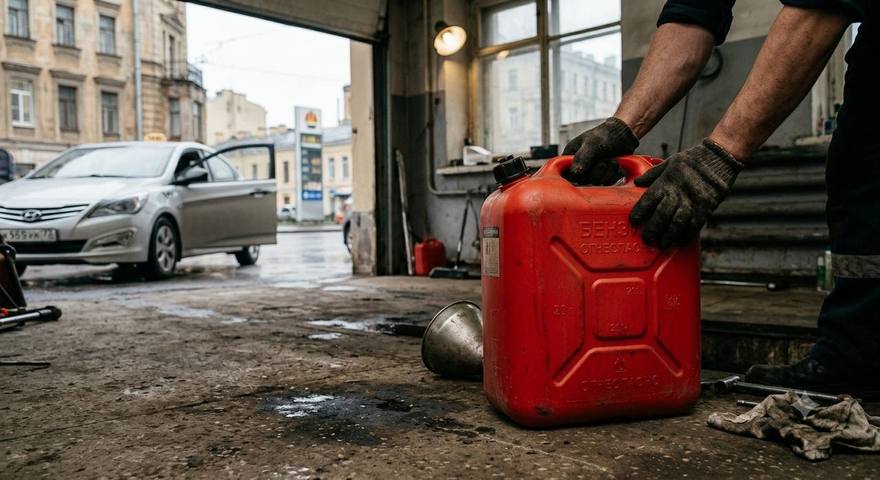 В Петербурге дефицит АИ-95: таксисты массово жалуются на нехватку бензина