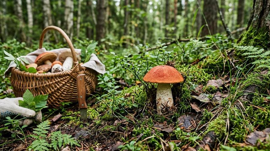 В Ленобласти пошли первые подосиновики 