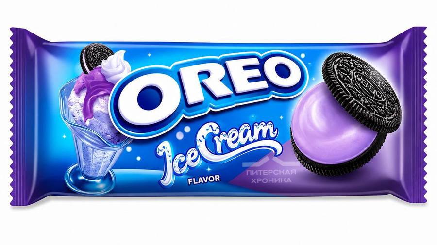 Oreo со вкусом черничного мороженого скоро появится в магазинах Питера.