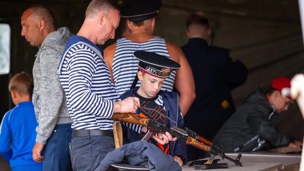 День ВМФ в семейном танковом парке «Стальной десант»  — фото 3